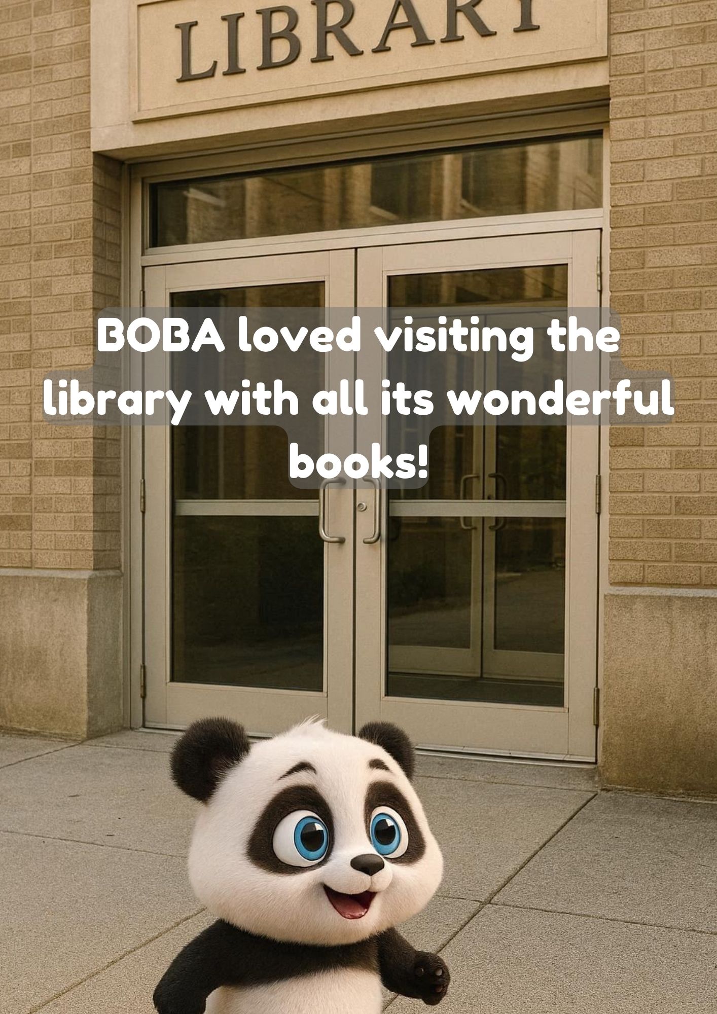 BOBA Visits the Library: Be quiet in the Library! - Image 4