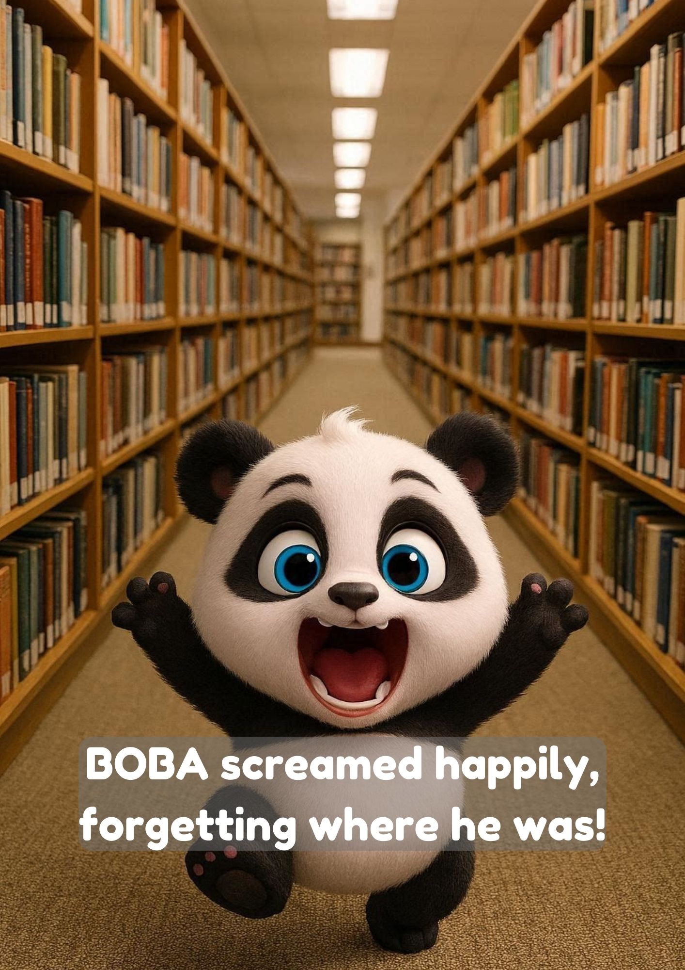 BOBA Visits the Library: Be quiet in the Library! - Image 5