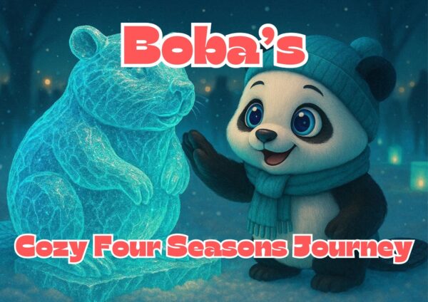 BOBA’s Cozy Four Seasons Journey 🌸❄️🌻🍁